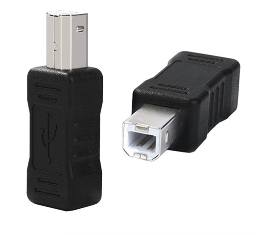 Type-B to Mini USB Adapter | USB 2.0 B Male to Mini Female