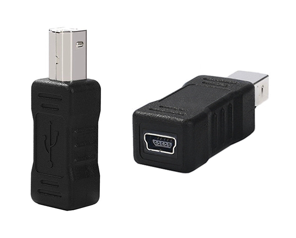 Type Mini Usb Extender Type-B to Mini USB Adapter | USB 2.0 B Male to Mini Female