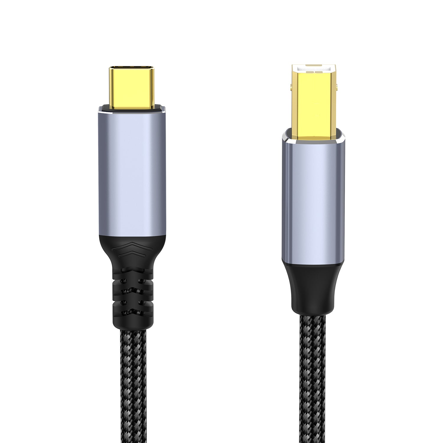 USB C Printer Cable, Type C to USB 2.0 Type B Scanner Connector