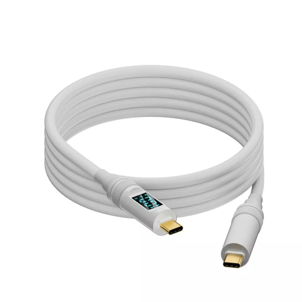 USB-C 100W OTG charging cable white