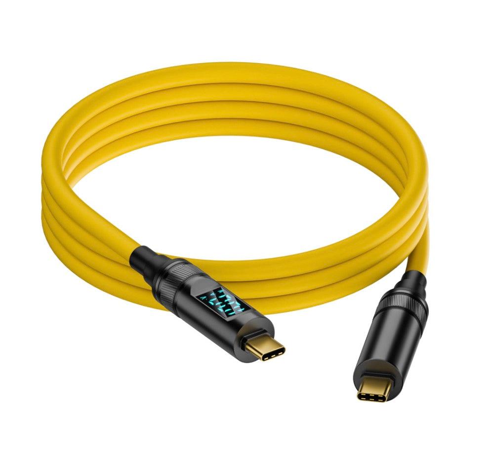 High-power USB-C laptop charging cable