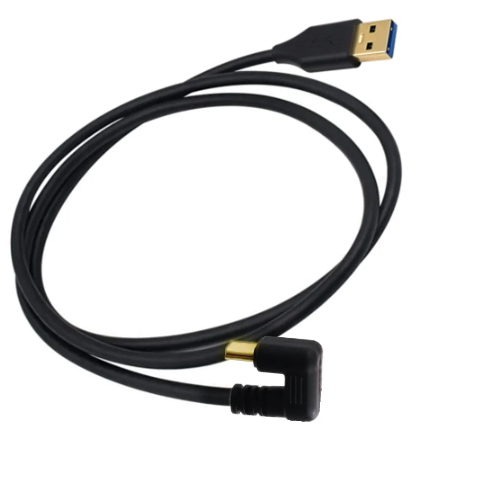 USB 3.0 Type-A to USB-C U-shaped sync and charging cable