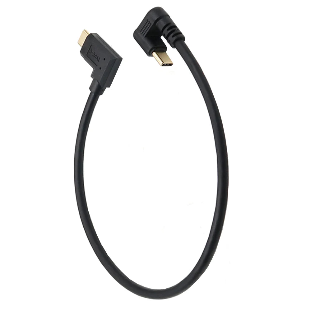 High-speed USB-C male to male cable with 5A fast charging and 4K support