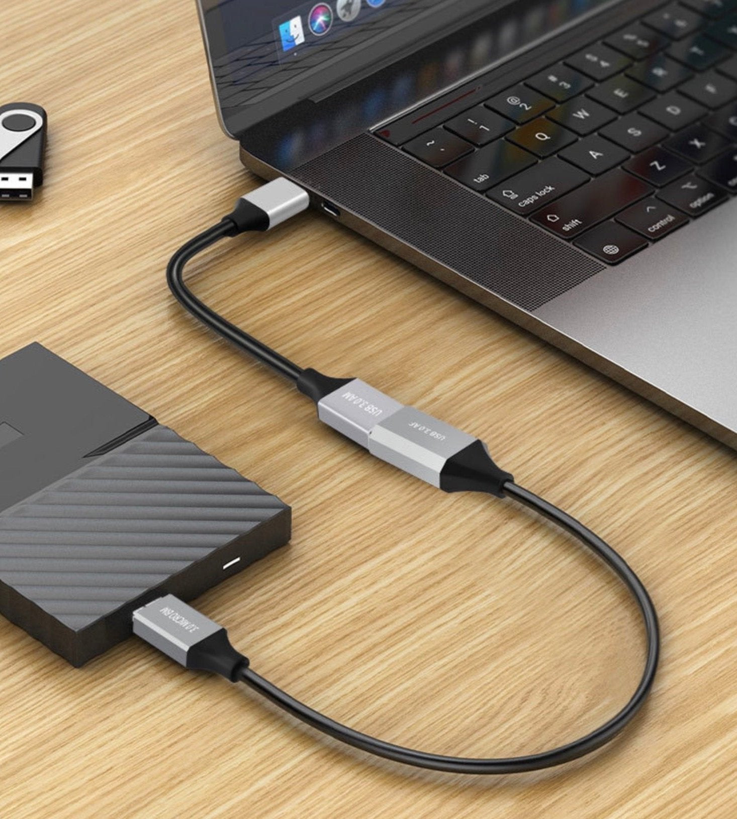 USB-C to Micro-B 10Gbps SuperSpeed data cable