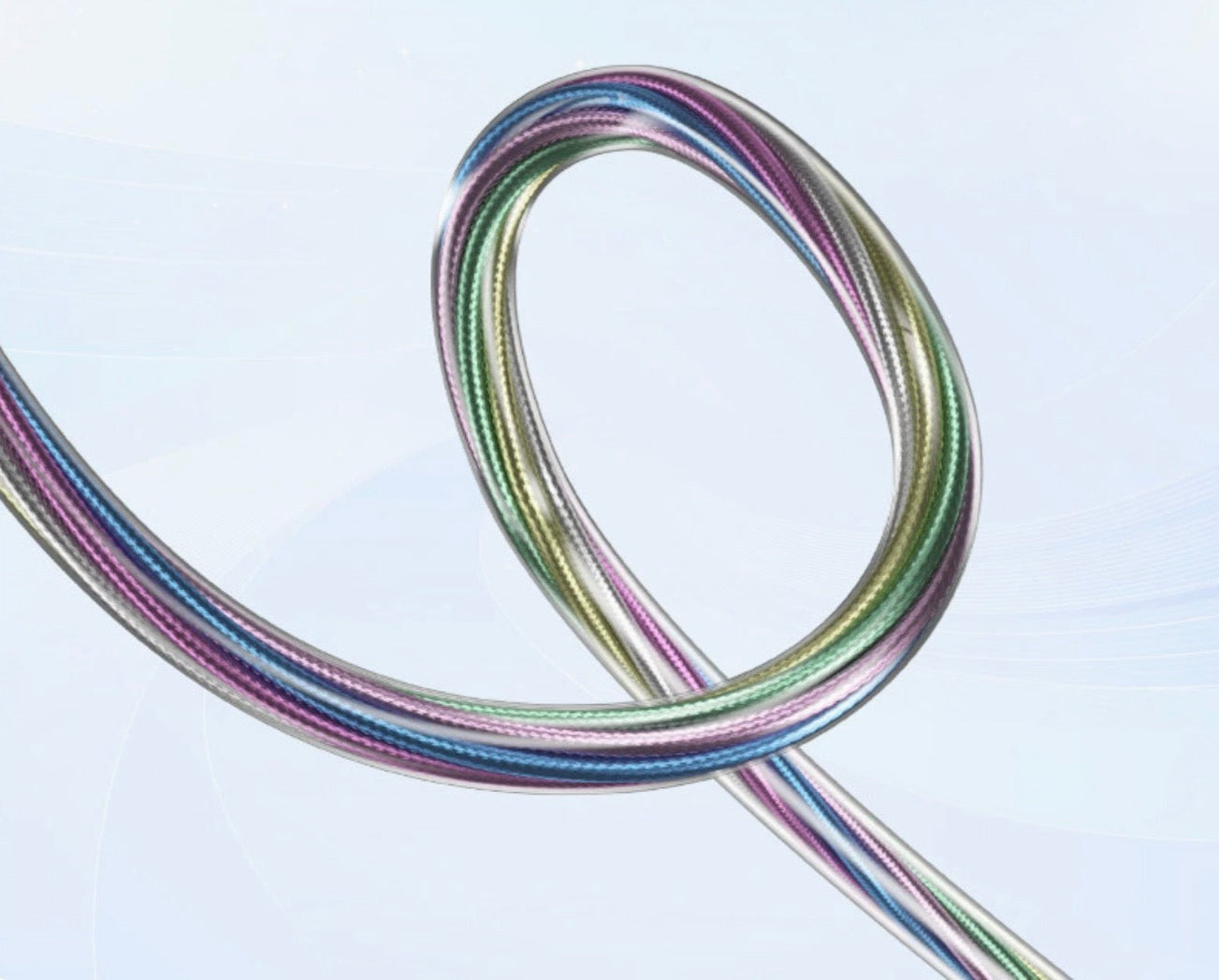 USB-C to USB-C 100W PD charging cable with Type-C male to male connectors for data and power
