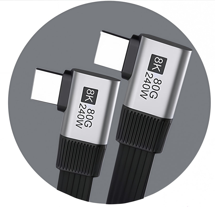 USB-C to USB-C 8K 60Hz high-speed data lead
