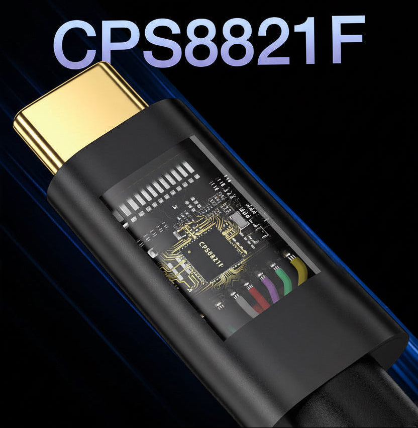 CPS8821F electronic component with text on a dark background