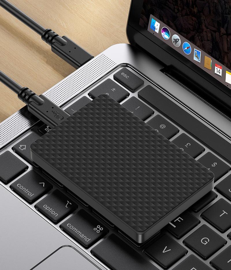 USB-C to USB-C USB4 cable supporting 100W charging and 40Gbps data