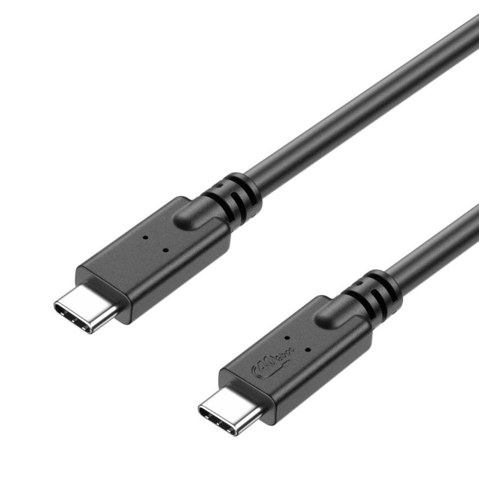 High speed USB4 USB-C cable 40Gbps for external SSD and docking station