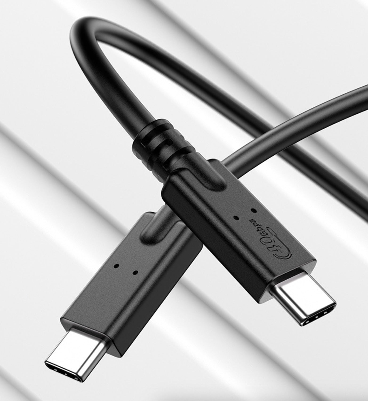40Gbps USB4 USB-C charging and data cable for laptop dock monitor