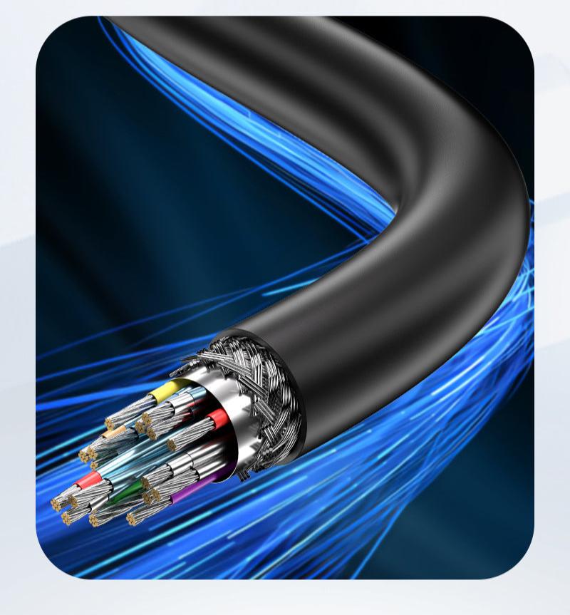 USB4 Type-C male to male fast charging cable 100W power delivery