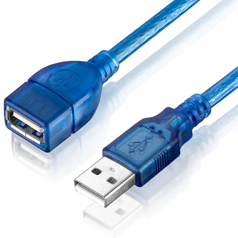 USB A male to female extender cable