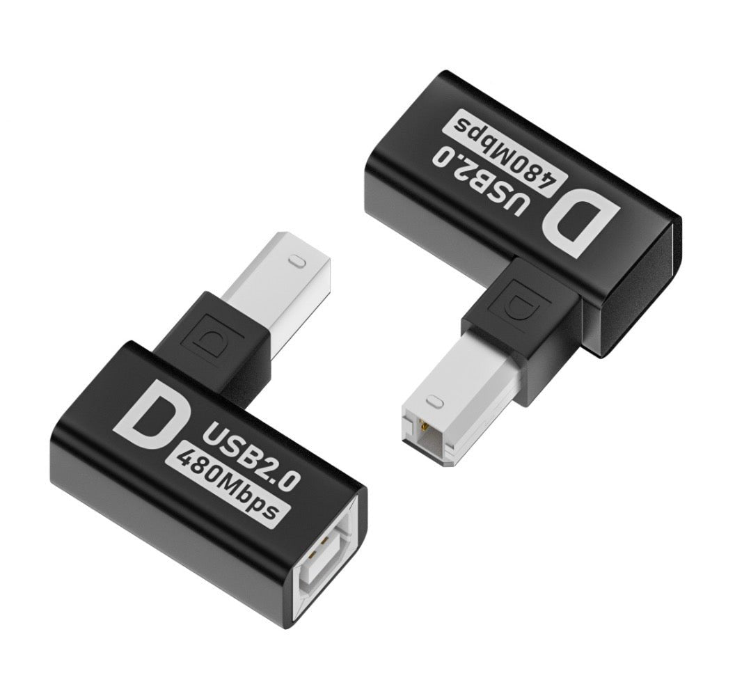 USB 2.0 printer connector extension adapter