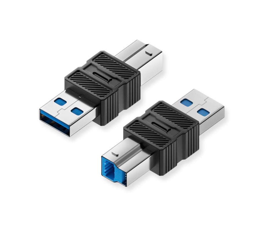 Two USB 3.0 extension cables on a white background