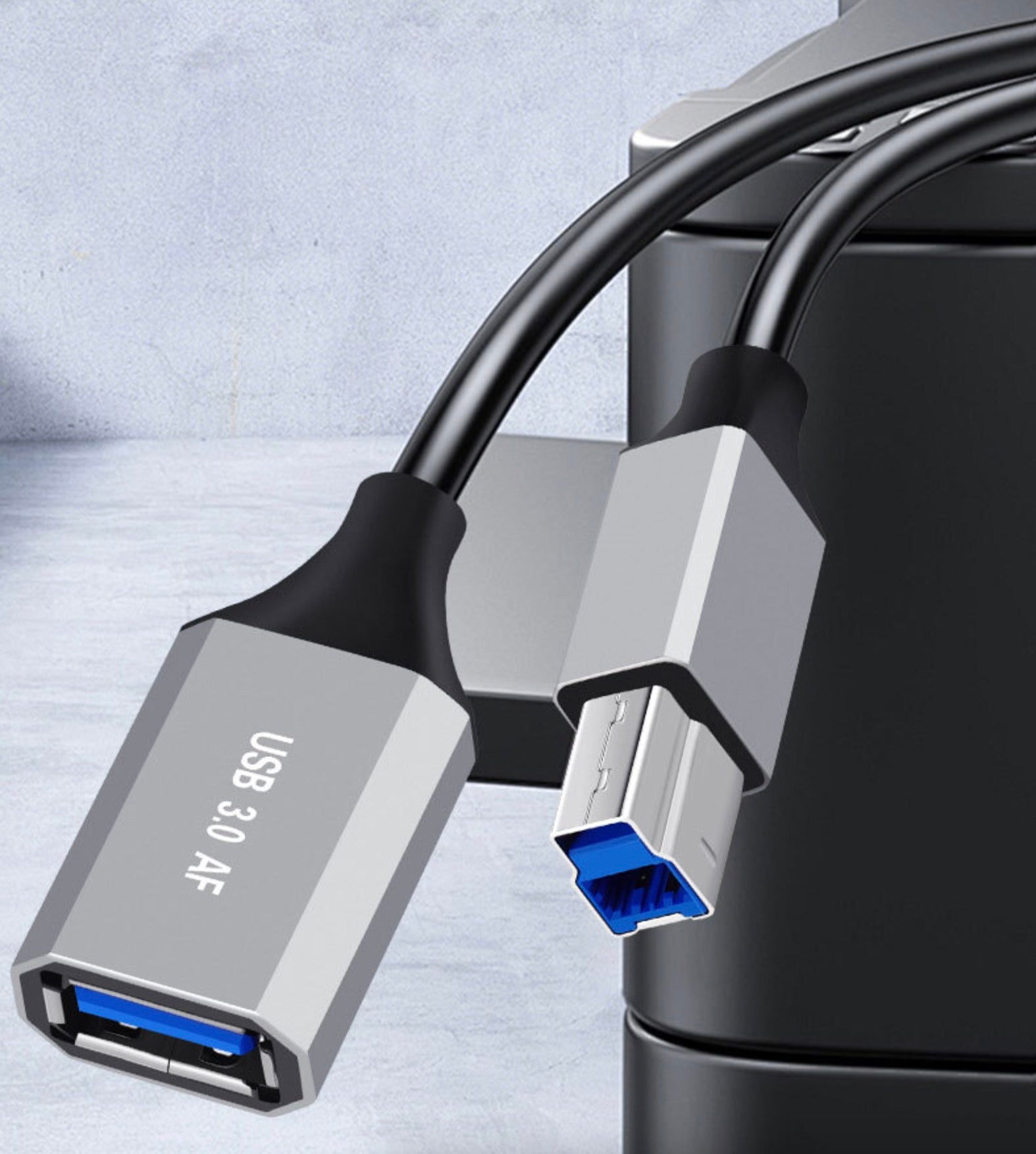 USB 3.0 extension cable for printers and scanners