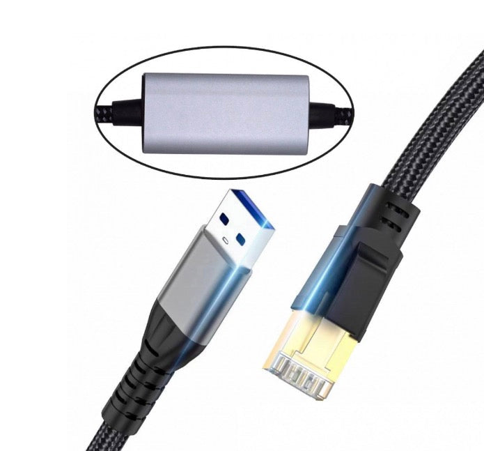 Type-A to Ethernet LAN network connector 1000Mbps