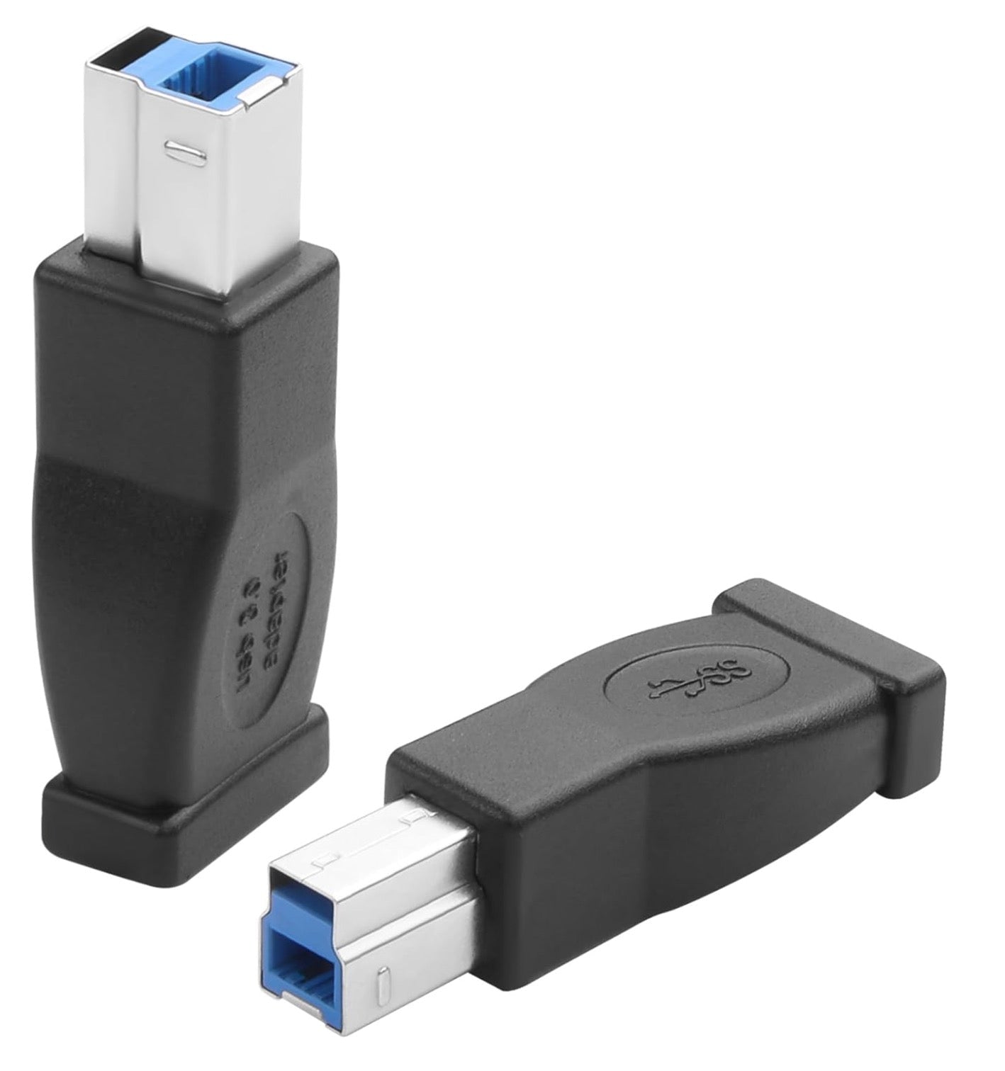 USB 3.0 Type-B male to USB-C female adapter for 5Gbps SuperSpeed data transfer
