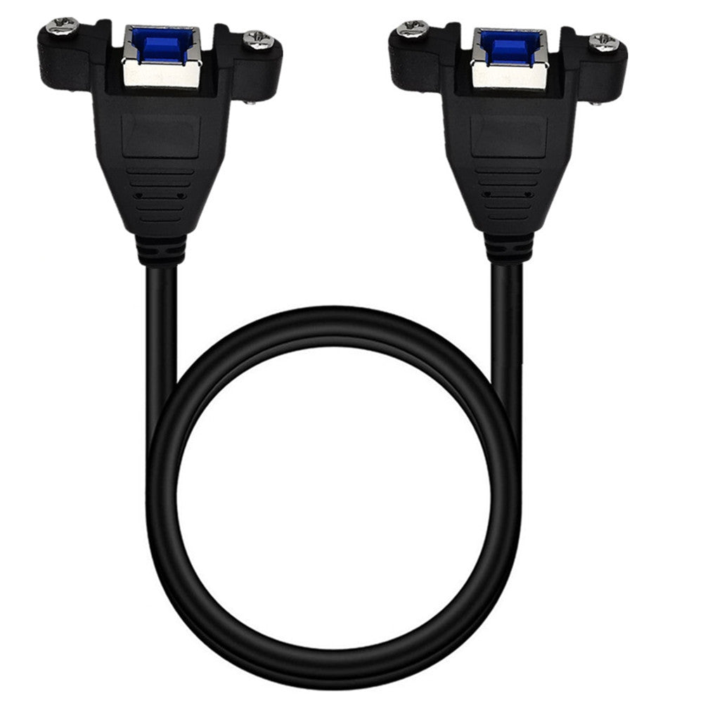 USB 3.0 Type B 5Gbps extension lead black