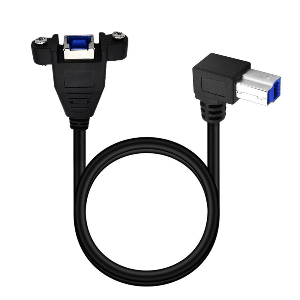 USB 3.0 Type B printer extension cable 0.5m black