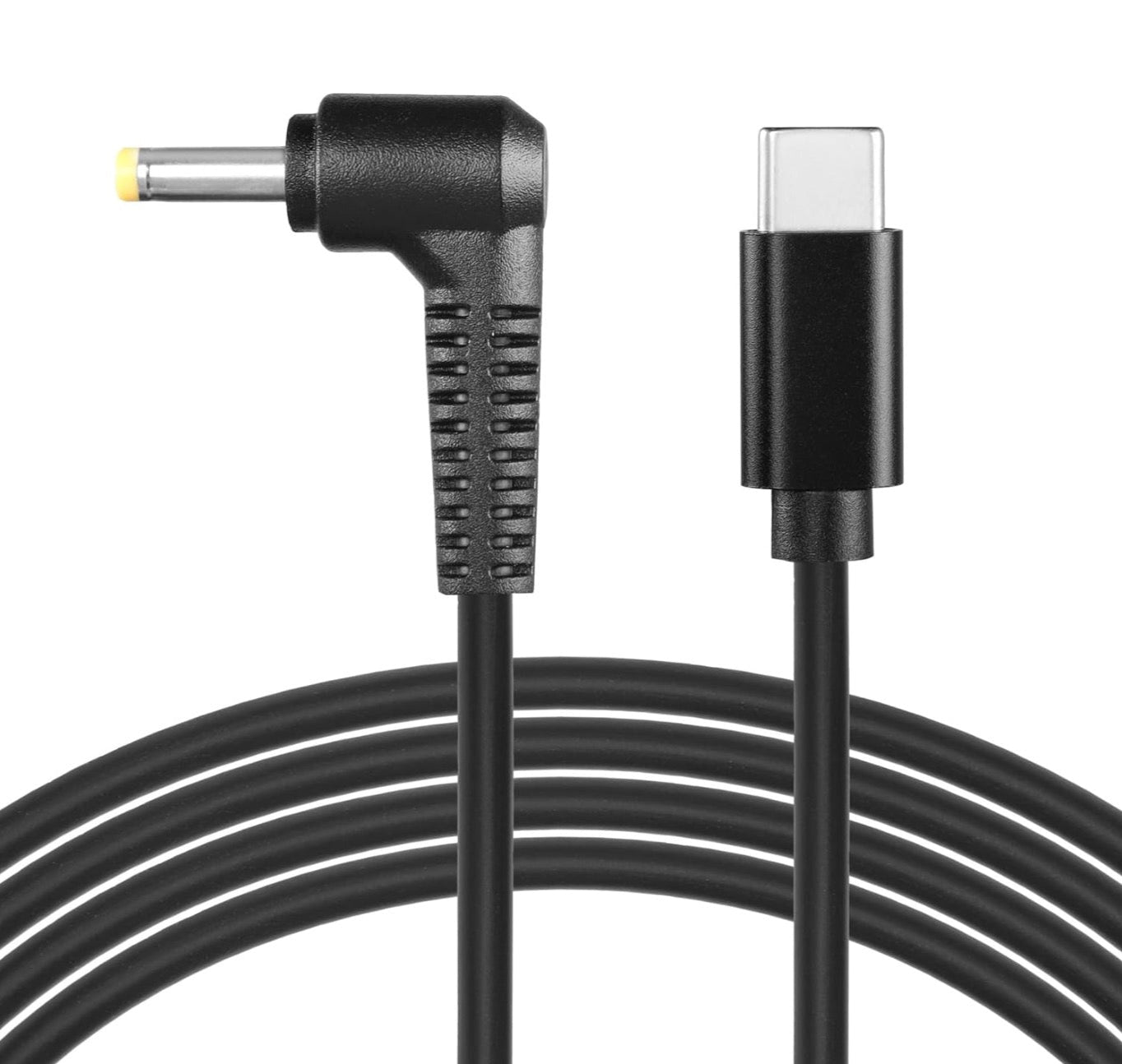 USB C to DC 4.0 x 1.7mm DC4017 power charging cable with right-angle DC barrel plug for router camera TV box