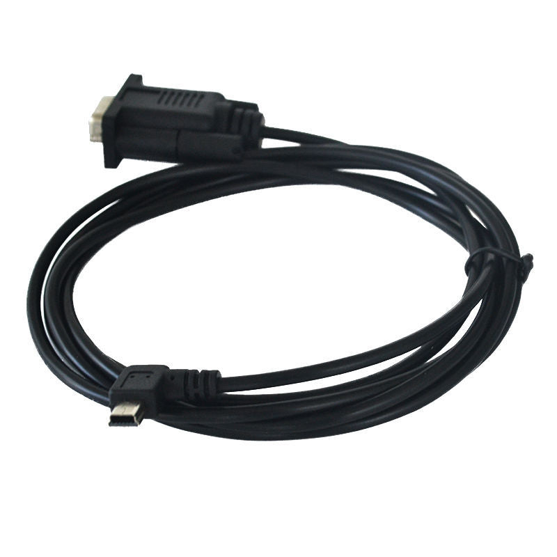 Mini USB RS232 serial converter cable black