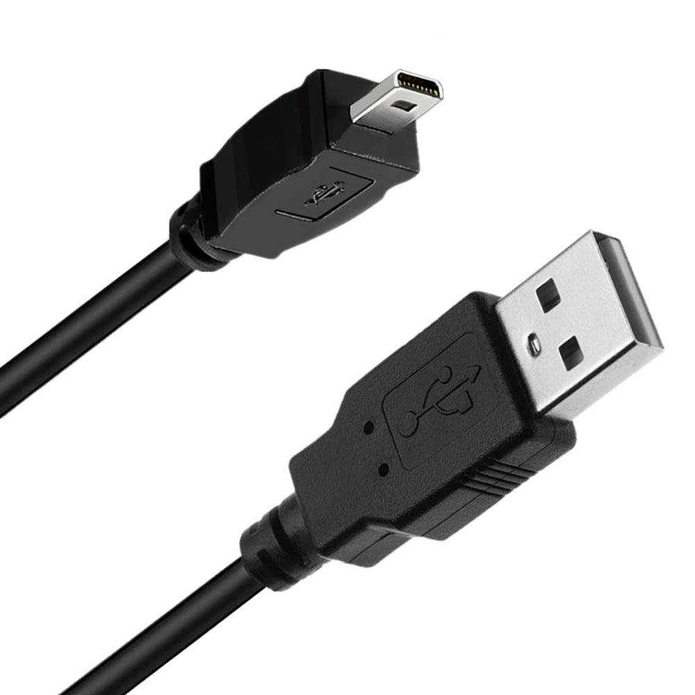 1.5m USB 2.0 Mini B 8 pin data cable replacement for Nikon UC-E6