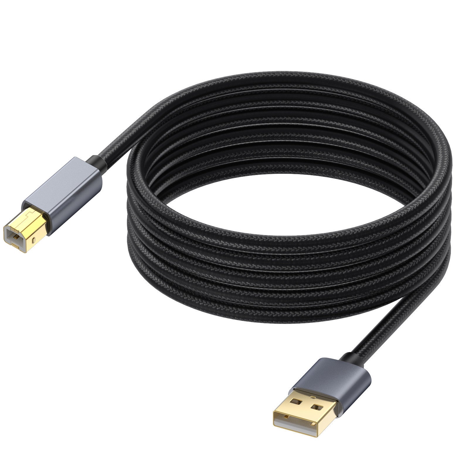 USB Printer Cable, USB 2.0 Type A Male to Type B Male Scanner Cable