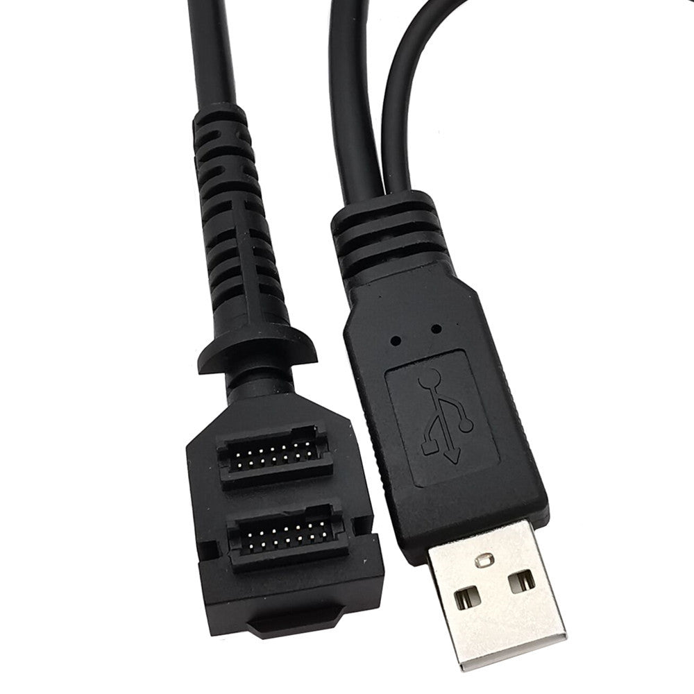 Verifone VX820 VX805 USB 2.0 scanner cable with external power input