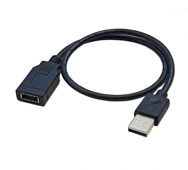 USB 3.1 front panel Key-A Type-E socket to USB 2.0 Type-A male extension cable