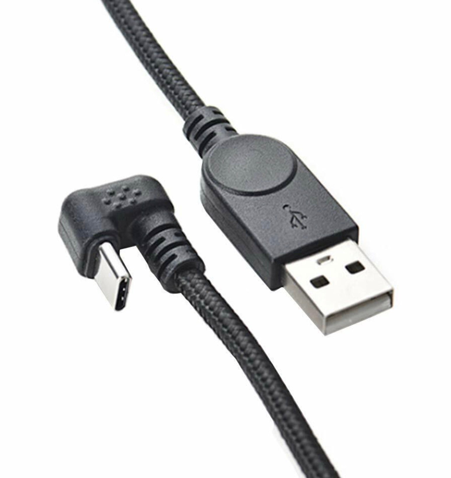 USB 2.0 to USB C Nylon Braided Fast Data Sync Charging Cable U Shape