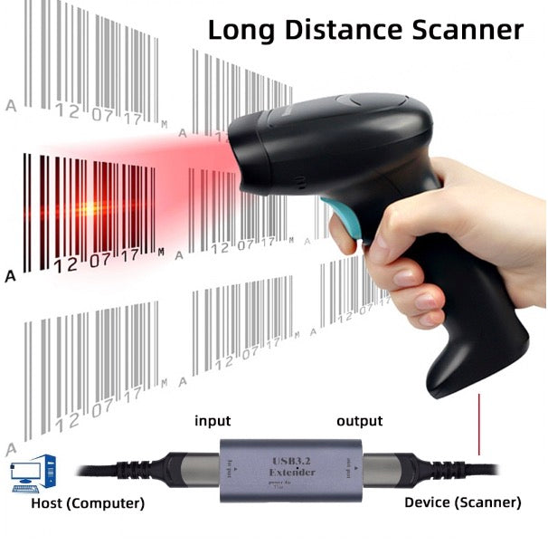 USB 3.2 Active Repeater Adapter USB 3.0 Female to USB C Female Extender for Camera Printer Computer