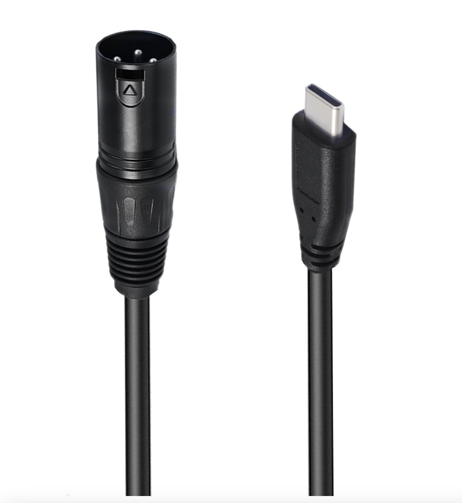 XLR to USB C Microphone Cable, Type C Male to XLR Male Dual Channel Cord Connector