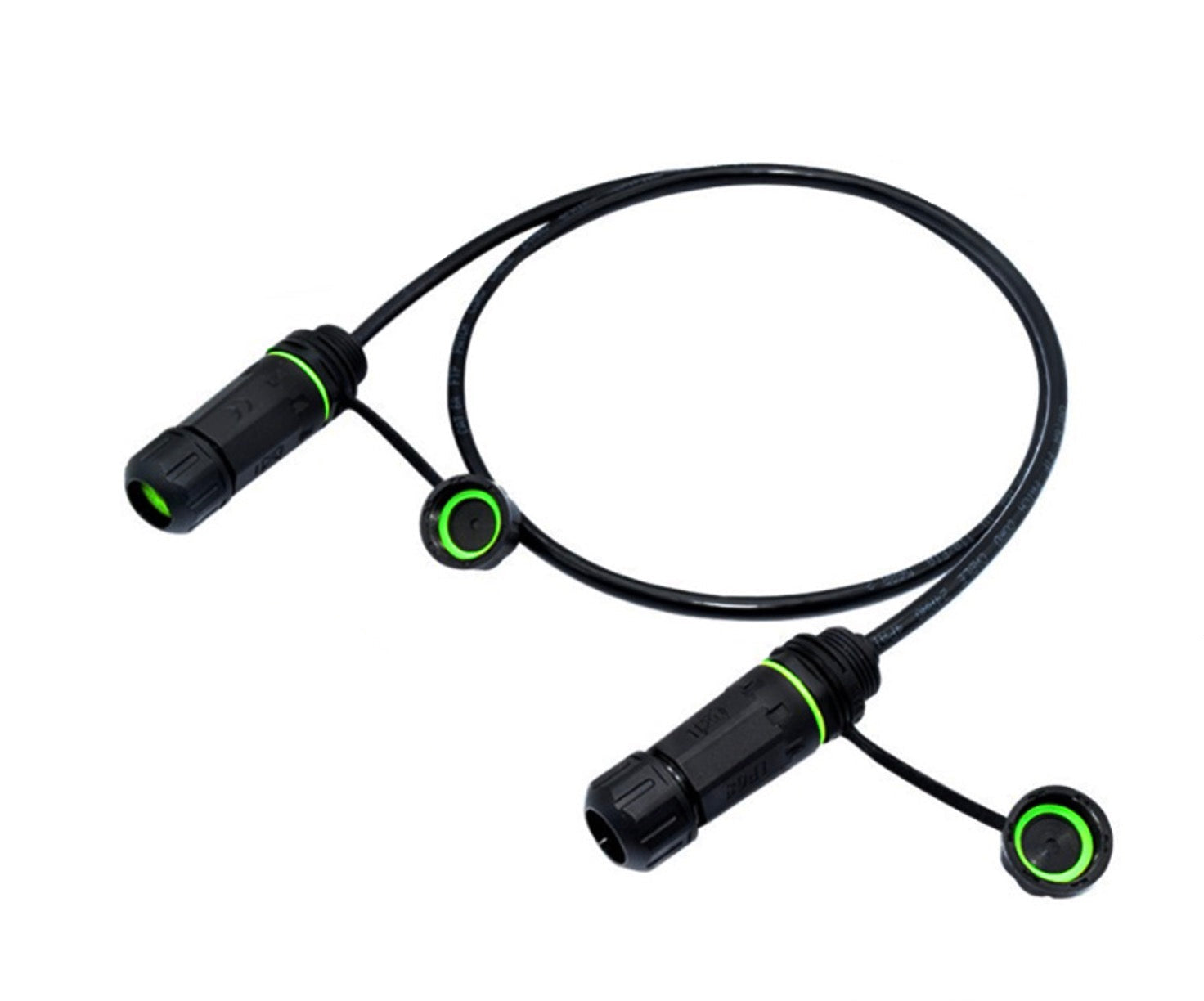 Cat 6 Network Cable, M20 RJ45 Female to Female Waterproof Connector | IP68 8P8C Shield Ethernet Coupler