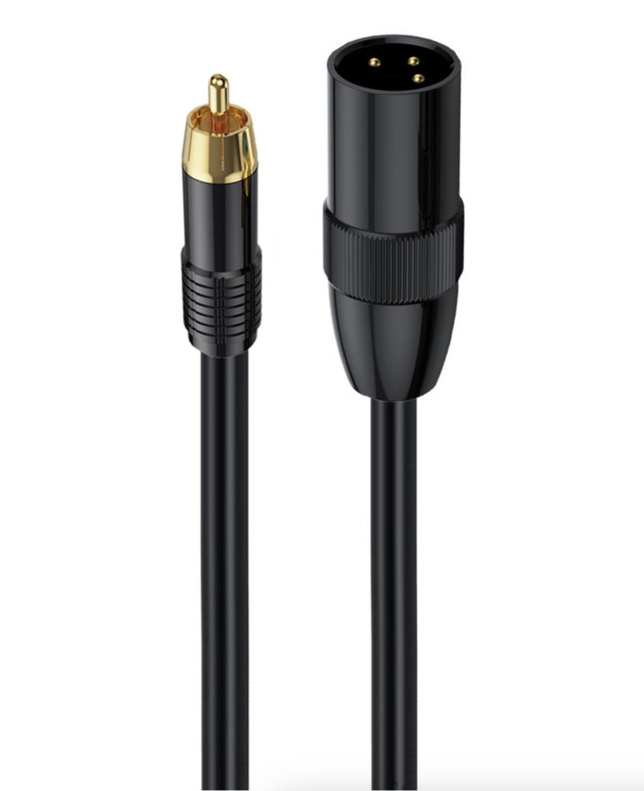 XLR to RCA Microphone Cable, XLR 3Pin Male to RCA Phono Male Stereo Audio Connector