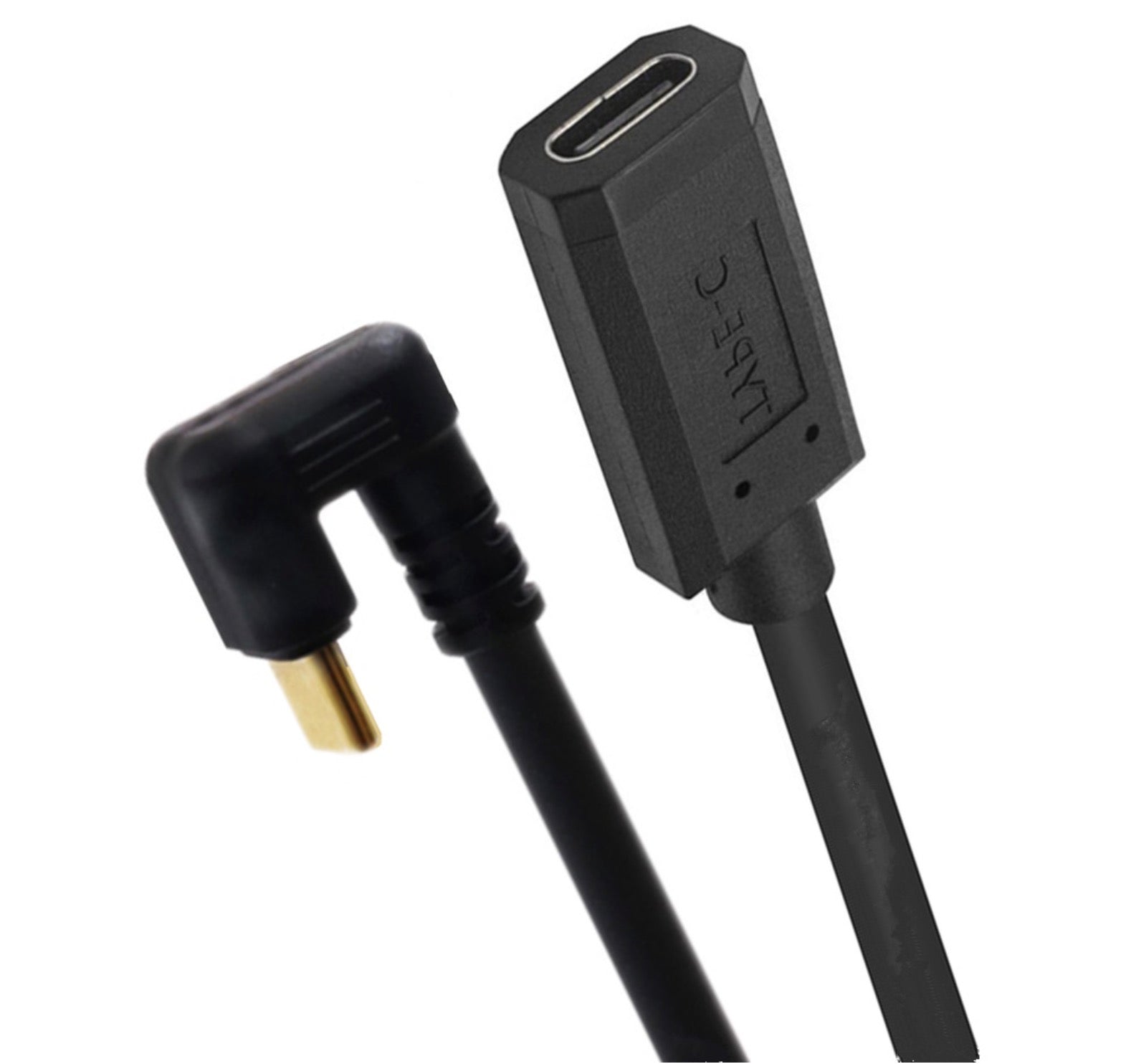 USB C Male to Female Coiled Extension Cable U Shape Type C 3.1 4K 10Gbps