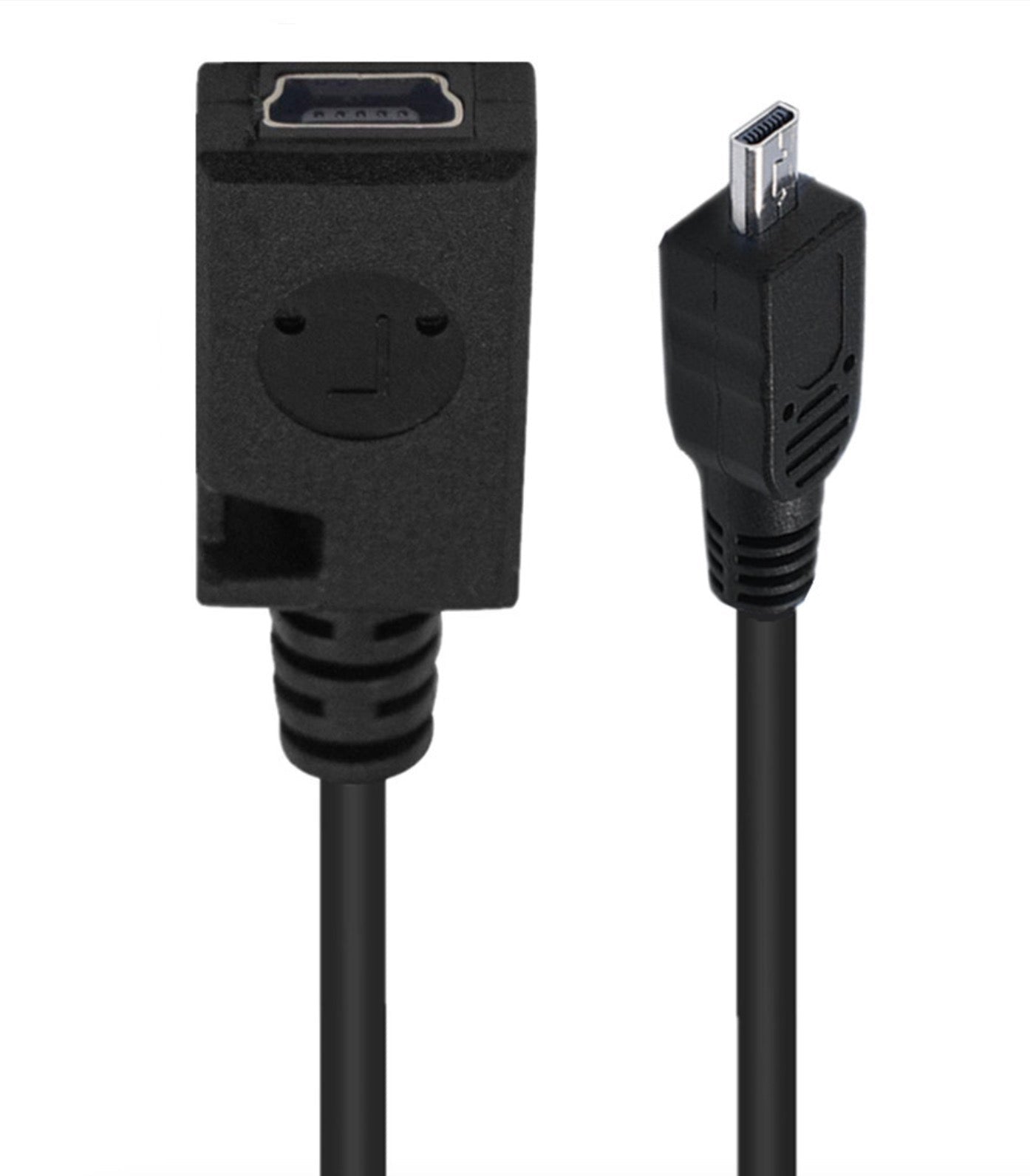 Mini USB 5Pin Female to 8 Pin Mini B Male Data Sync Power Supply Camera Cable