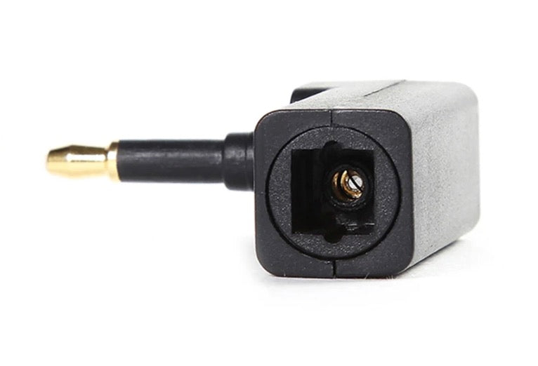 Toslink Digital Optical to 3.5mm Mini Plug Audio Adapter