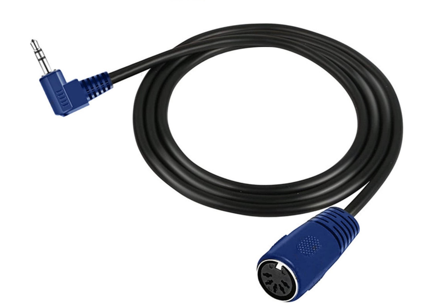 3.5mm 5 Pin Din MIDI Cable, 5-Pin DIN Plug Female to 3.5 (1/8in) TRS Stereo Male Jack Converter Cable