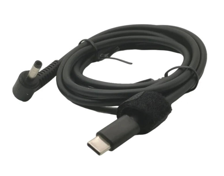 USB C PD to 3.5x1.35mm WIFI Router Laptop Power Angled Cable