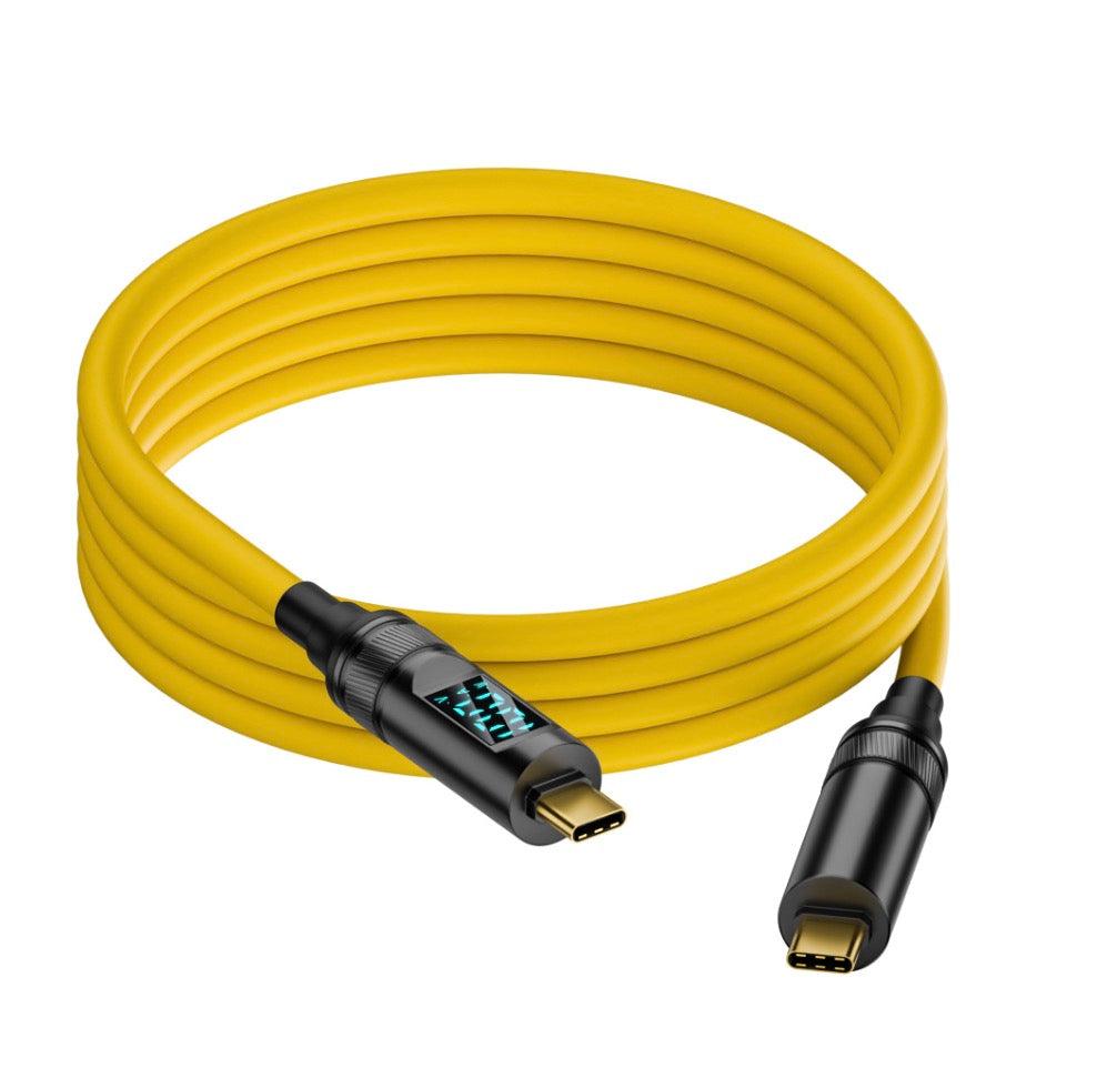 USB C 100W PD Fast Charging Cable, Male to Male OTG Data Connector | 8K@60Hz 20Gbps