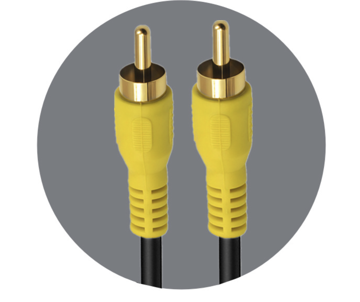 RCA Male to RCA Male Audio Video Cable | Stereo AV Connection Lead for TV, Mobile Phones, MP3, HiFi System