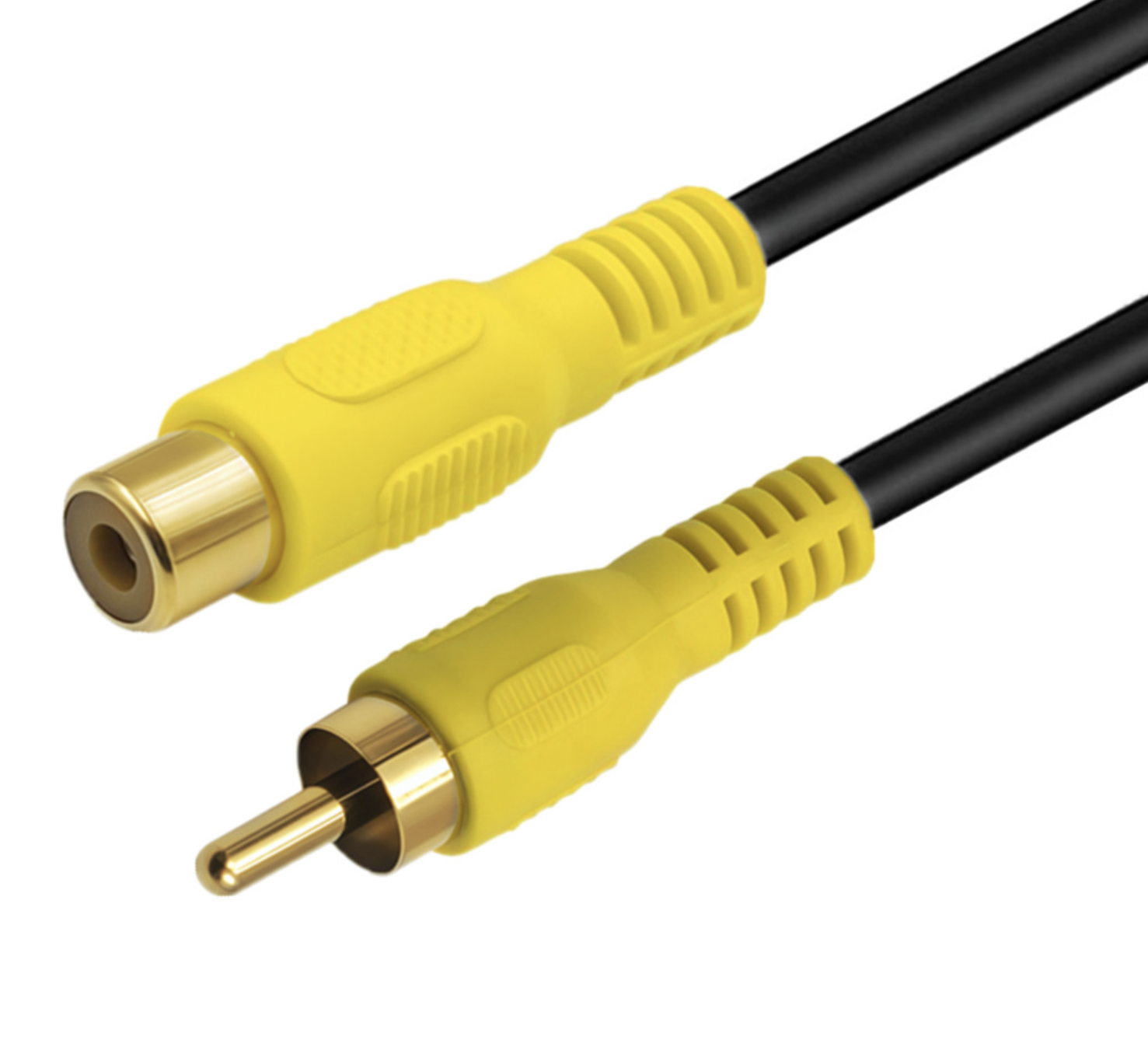 RCA Audio Extension Cable | Male to Female Adapter | Audio Extension Cord for Car Stereo, Home Theater & Sound Consoles