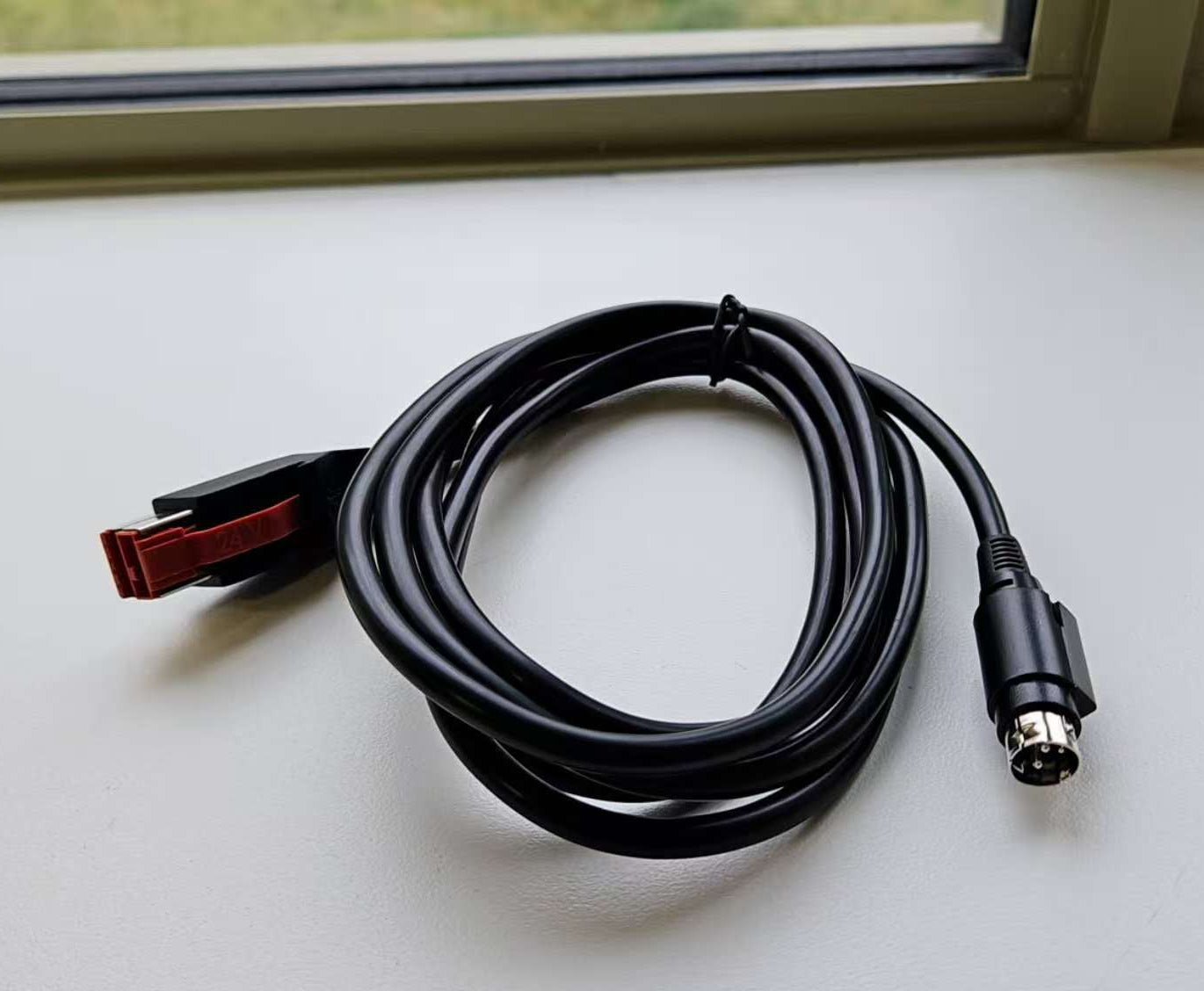 Powered USB 24V to 3 Pin DIN Printer Cable | IBM Epson POS Power Cable 1.8m