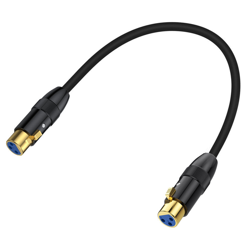 Balanced XLR female to female microphone cable