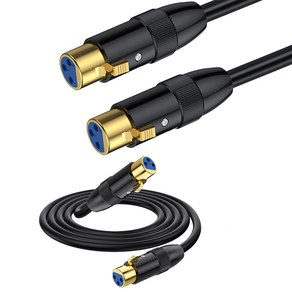 Studio XLR 3 pin female extension cable