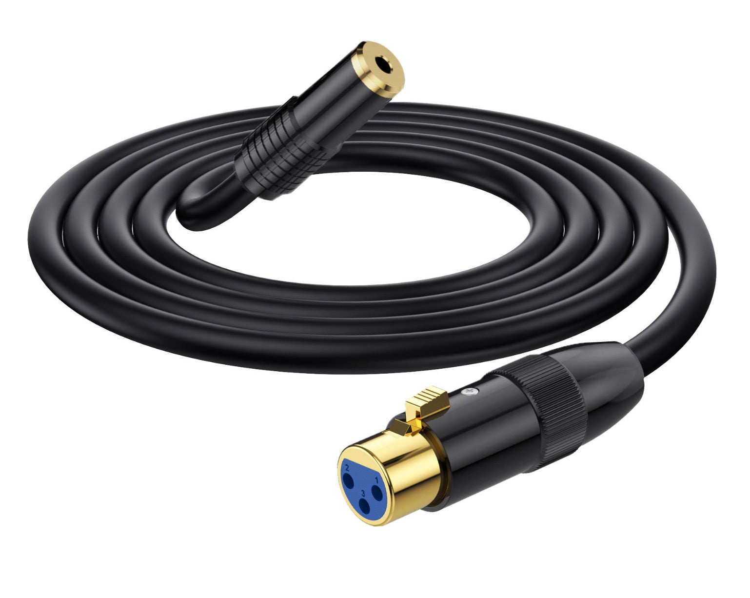Professional XLR to 3.5mm adapter cable black