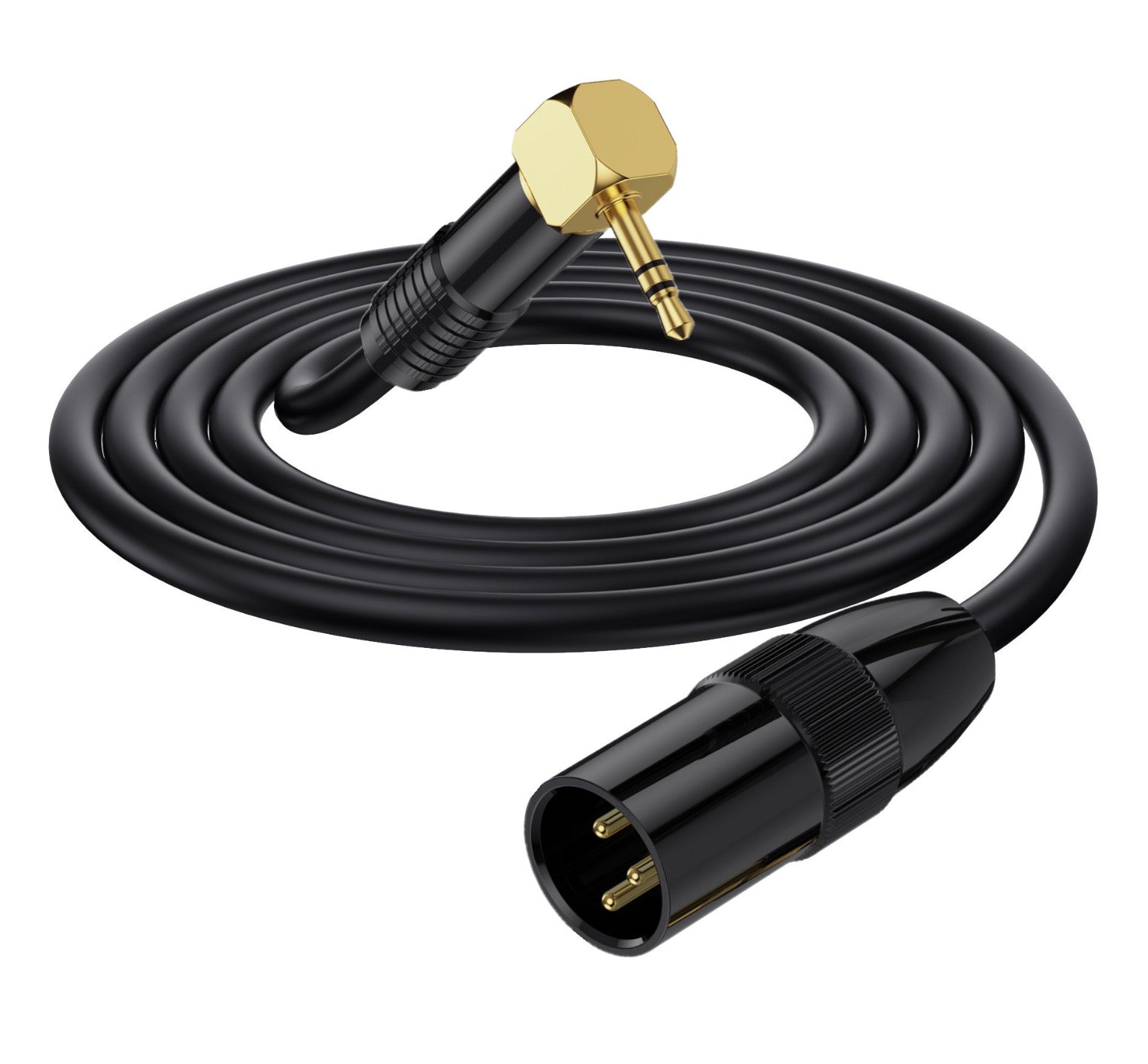 Balanced XLR to 1/8 inch stereo audio lead