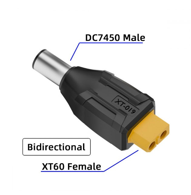 XT60 female SC100 protocol 7.4x5.0mm DC connector