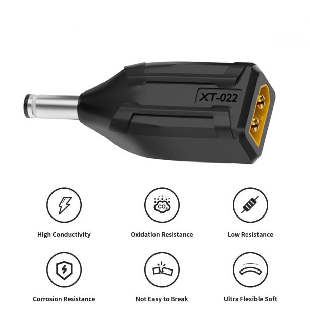 FPV drone XT60 male power adapter