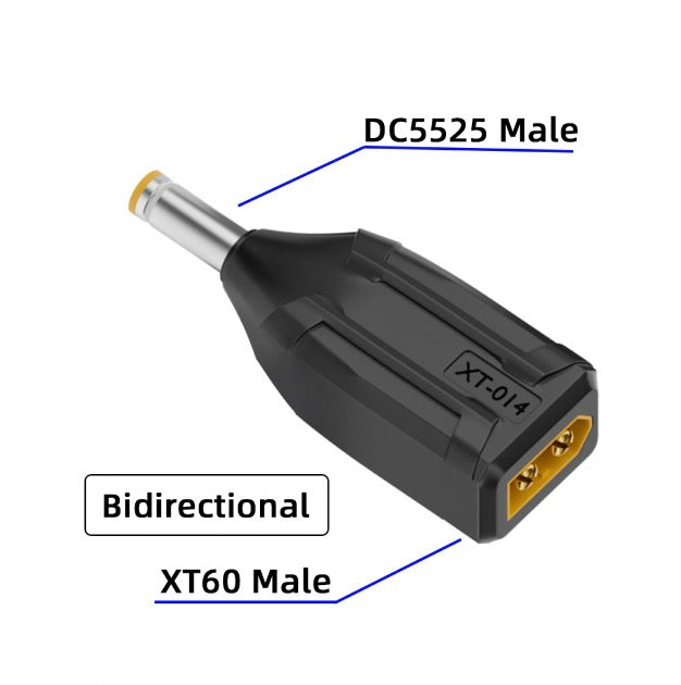 XT60 male power conversion adapter